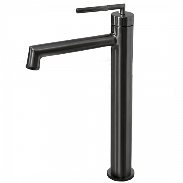 portofino mitigeur lavabo haut gun métal