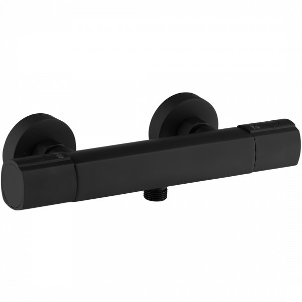carra douche thermostatique noir