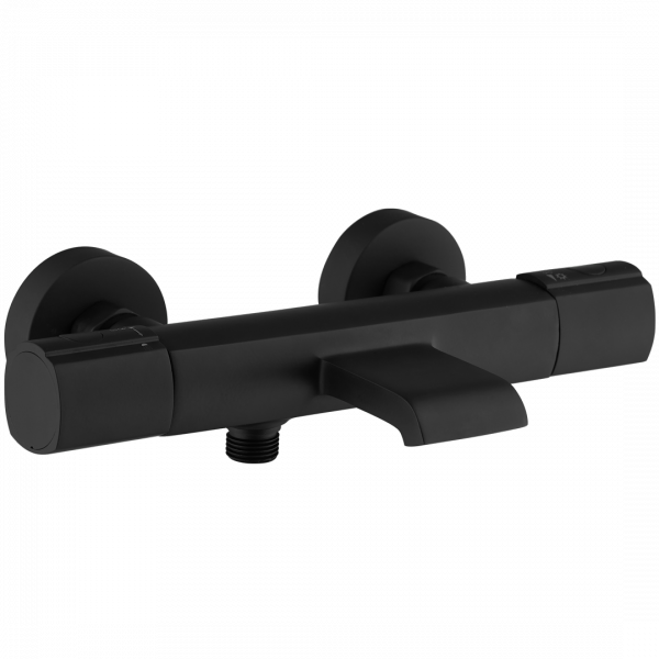 carra bain douche thermostatique noir