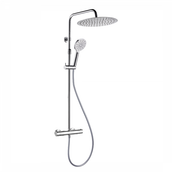 Envol 300 Colonne de douche thermostatique chromée